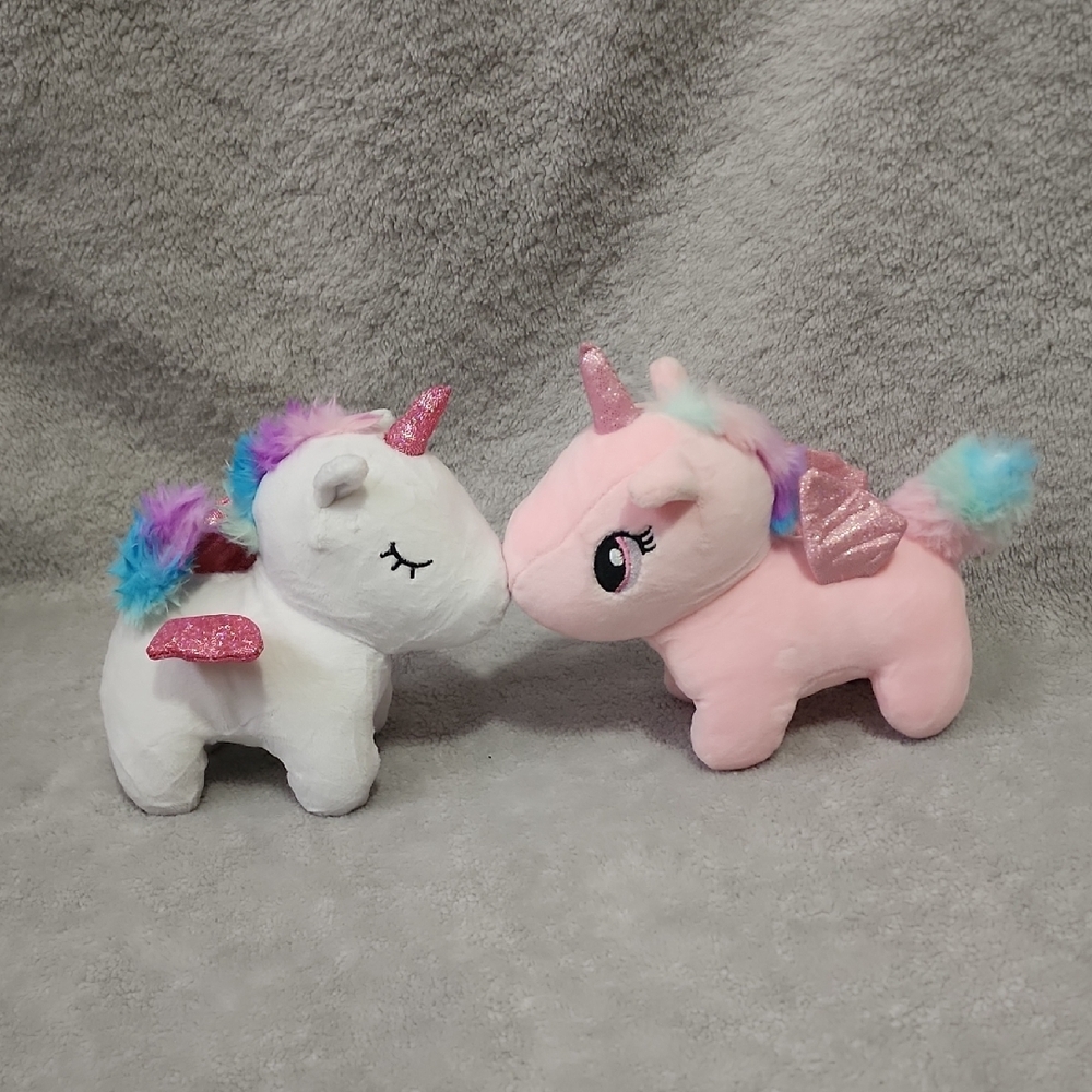 Adorable Unicorn Plush Set